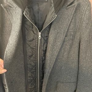 Mens hooded Blazer